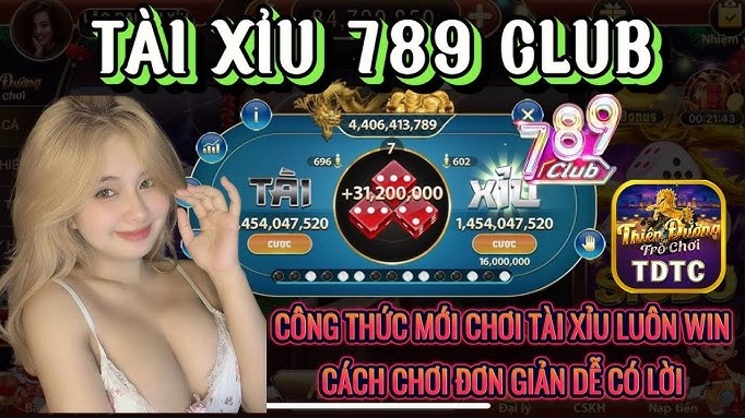 Game tài xỉu 789Club trực tuyến