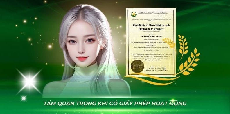 Giấy phép cho thấy độ an toàn của nền tảng